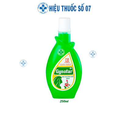 Dung dịch vệ sinh phụ nữ Gynofar 90ml/250ml/500ml