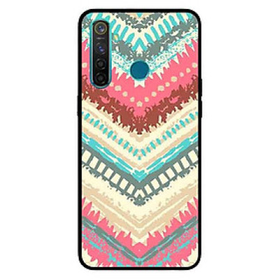Ốp Lưng in cho Realme 5 Pro / Realme Q Mẫu Thổ Cẩm - Hàng Chính Hãng