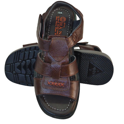 Giày Sandal Nam Da Bò Thật TiTi ĐÔ Cao Cấp DNA2136