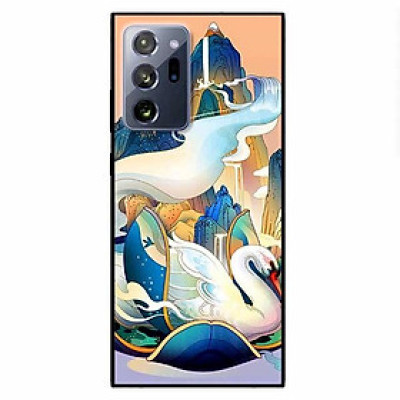 Ốp lưng dành cho Samsung Galaxy Note 20 - Note 20 Ultra - mẫu Thác Thiên Nga