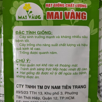 Hạt giống Khổ qua F1 10 hạt