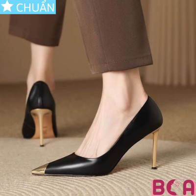 Giày mũi nhọn nữ cao gót 8 phân RO667 ROSATA tại BCASHOP thiết kế tinh tế, sang trọng và duyên dáng
