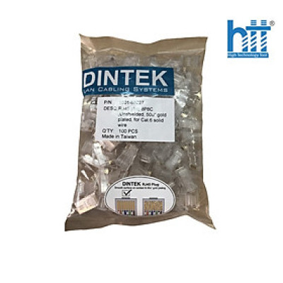 Đầu mạng RJ45 DINTEK UTP Cat 6 (1501-88027) - Hàng Chính Hãng
