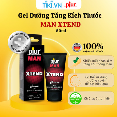 Gel cường dương Pjur Man Xtend 50ml dành cho quý ông tăng khoái, tăng lưu thông máu