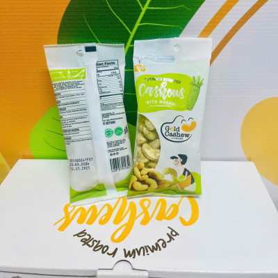 Hạt Điều Nhân Trắng Rang Wasabi 50g