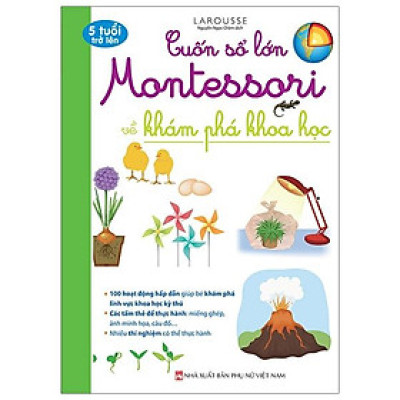 Cuốn Sổ Lớn Montessori Về Khám Phá Khoa Học (Bìa Mềm)