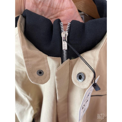 Áo khoát gió nam dây kéo ngang viền bo thời trang cá tính-A1017