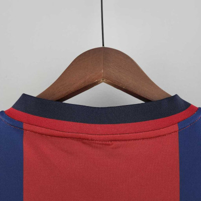 Áo Bóng Đá Retro Barcelona 1998 - Sân Nhà bản cao cấp vải Cotton Polyester