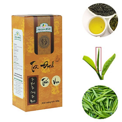 Trà xanh Tân Cương Thái Nguyên - Trà Đinh Tiến Vua (500 gram)