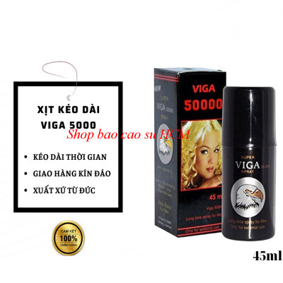 CHAI XỊT VIGA 50000 + Gel bôi trơn jex