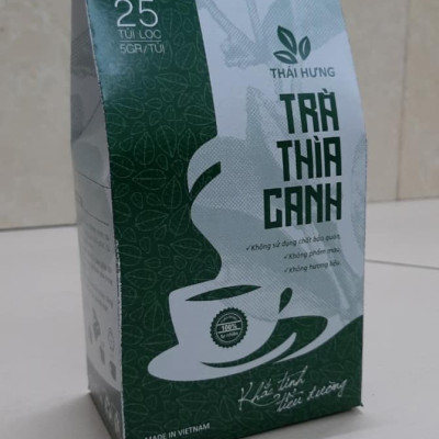 Combo 08 Túi Trà Thìa canh Thái Hưng 25 túi lọc x 5g Khắc tinh của bệnh tiểu đường