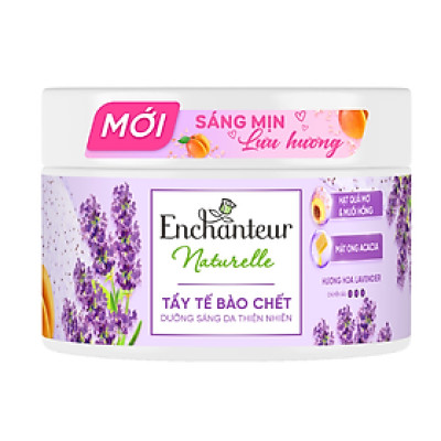 Tẩy Tế Bào Chết Toàn Thân Enchanteur Hương Hoa Lavender 250g