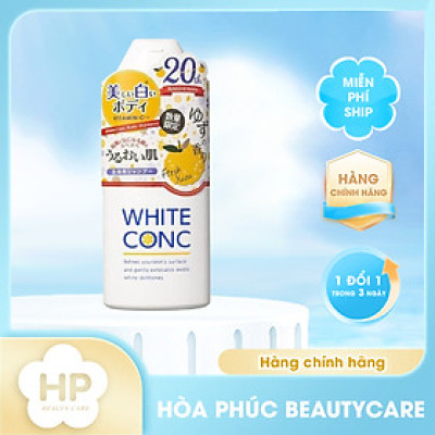 Sữa Tắm Dưỡng Trắng Da Toàn Thân Hương Yuzu White Conc (360 mL)