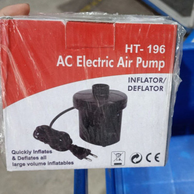 Bơm Hơi Điện Mini - Bơm hơi bể bơi phao, nệm hơi, phao bơi