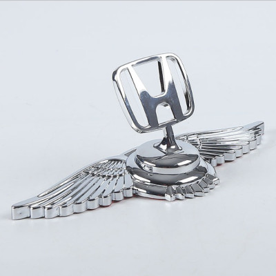 Logo cánh chim nổi 3D dán capo xe ô tô