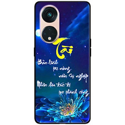 Ốp lưng dành cho Oppo Reno 8T 4G - Reno 8T 5G - Reno 10 5G - Reno 10 Pro 5G - Thư Pháp Tài Vàng - Hàng Chính Hãng