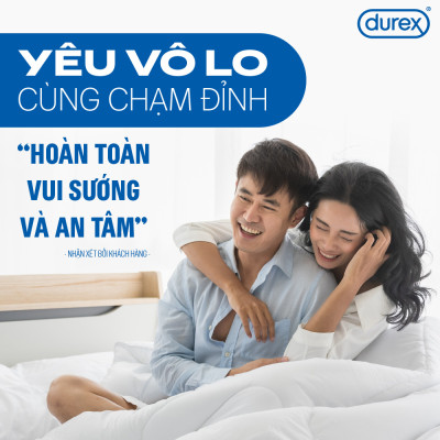 Combo 2 bao cao su Durex Invisible Extra Thin Extra Lubricated Hộp 10 Bao - 2 hộp 20 bao