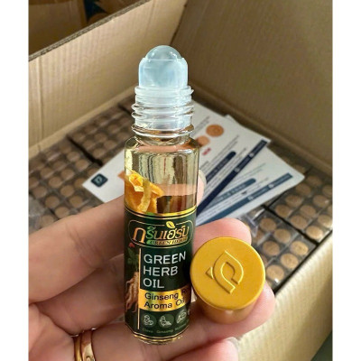 Dầu lăn nhân sâm Green Herb Oil Thái Lan