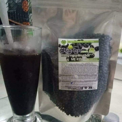 ĐẬU ĐEN XANH LÒNG RANG NGUYÊN CHẤT MẸ KEN - loại 1KÝ