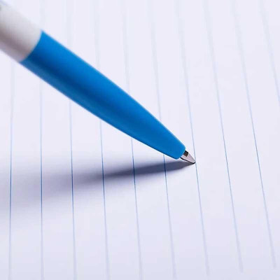 Bút Bi Flexoffice FO-023 - Mực Xanh