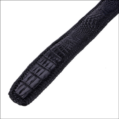 Thắt lưng nam da cá sấu Huy Hoàng đan viền 4P màu đen, nâu đất, nâu đỏ, vàng bò HC4288-89-90-91