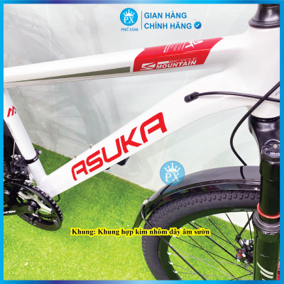 XE ĐẠP ĐỊA HÌNH ASUKA BÁNH 26 inch KHUNG NHÔM