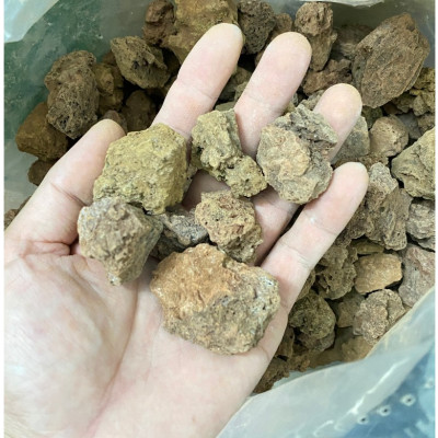 Combo 400g Vật Liệu Lọc Hồ Cá: Than Hoạt Tính Sứ Trắng - San Hô - Nham Thạch