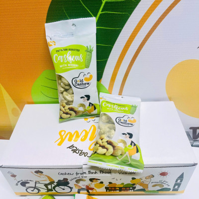 Hạt Điều Nhân Trắng Rang Wasabi 50g
