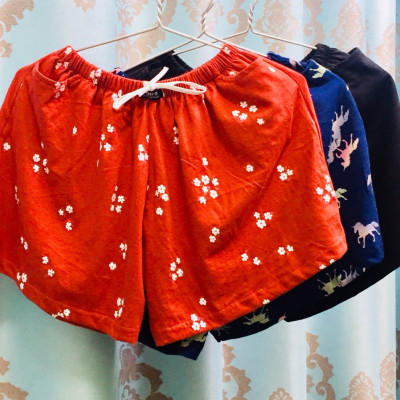 Combo 3 quần đùi nữ, thun cotton co giãn 4 chiều, dùng mặc ở nhà, đi chơi đều được 