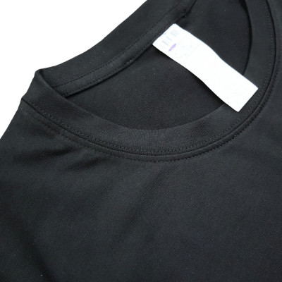 Áo thun nam nữ 80% Cotton Black18