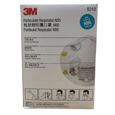 3M face mask 8210 hộp ( 20 cái ) chống bụi