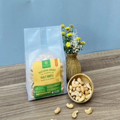 Hạt Điều Rang Mộc Vị Tự Nhiên - Thương Hiệu Holinut/500gr