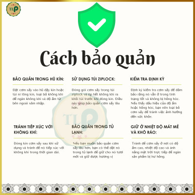 CƠM SẤY CHÀ BÔNG TÂN LỘC PHÁT BỊCH 250G