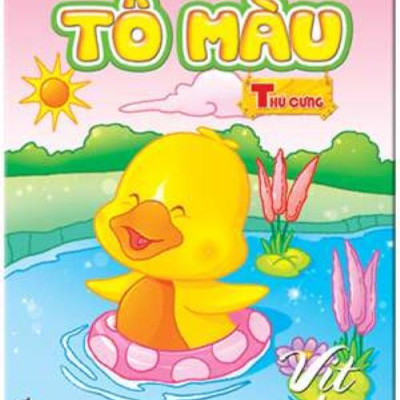 Bộ 4 cuốn Tô Màu Thú Cưng