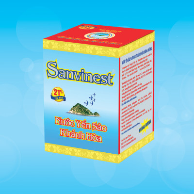 [Combo 20 lọ] Nước Yến sào Sanvinest Khánh Hòa không đường lọ 70ml - S102