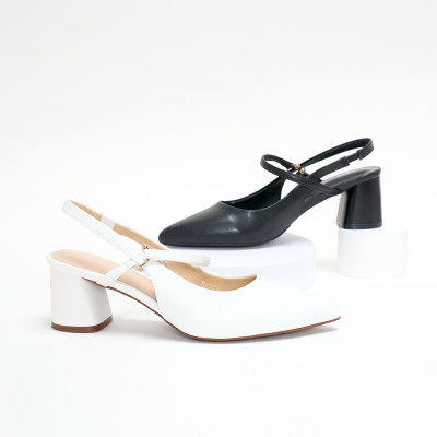 Giày Gót Trụ Slingback 5P PABNO PN40112