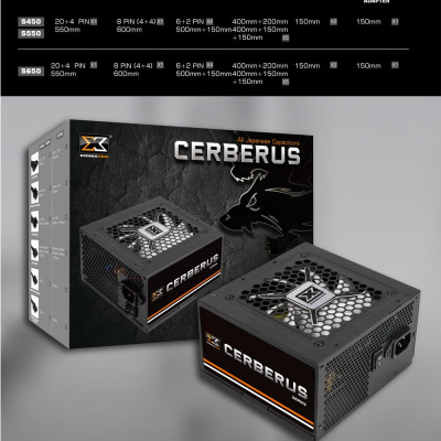 Nguồn Máy Tính Công Xuất Thực Xigmatek CERBERUS S450 450W - Hàng Chính Hãng