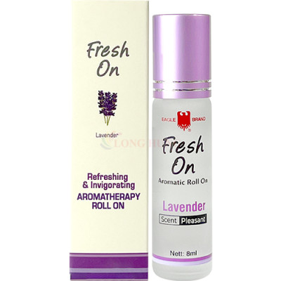 Dầu lăn giảm căng thẳng Eagle Brand Fresh On (8ml) - Hàng chính hãng