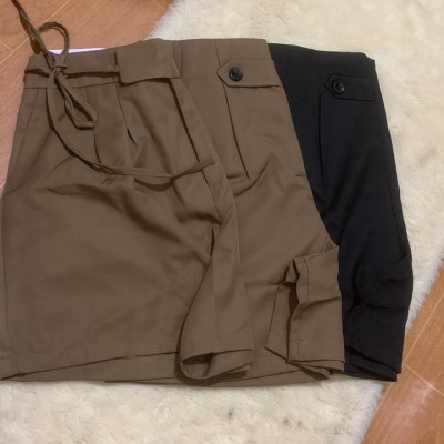 Quần short nữ cạp cao, chất liệu vải bền mát, thiết kế trẻ trung, năng động, quần đùi nữ NeSa Shop, QTN01