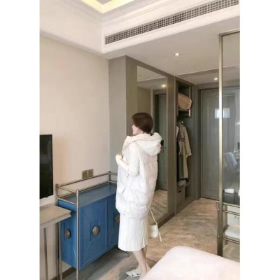 SẴN HÀNG -áo phao gile có mũ dáng hàn quốc, mũ tháo rời được