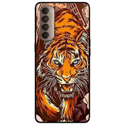 Ốp lưng dành cho Oppo Reno 4 Pro mẫu Hổ Dữ