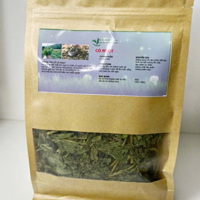 Trà cỏ ngọt - Dùng thích hợp cho người tiểu đường -  Cỏ ngọt sấy khô thơm và sạch - Gói 100g