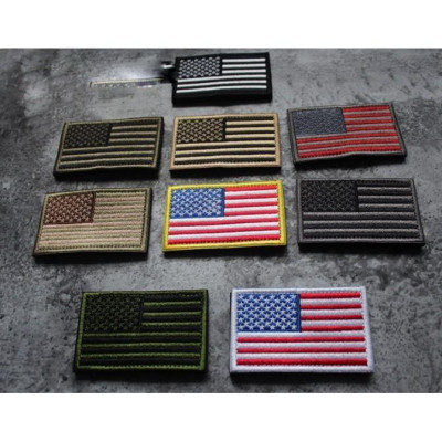 Patch vải velcro cờ Mỹ_USA dán ba lô, nón , quần áo , túi xách
