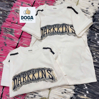 áo thun nữ BORIP from vừa vặn tay ngắn cổ tròn 5 màu DOGA trẻ trung chất liệu borip cotton không xù lông M160