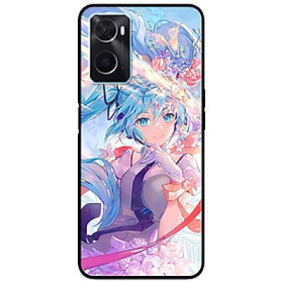 Ốp lưng cho Oppo A36 - A60 4G - A74 - A76 - A95 4G - A96 4G - Anime Cô Gái Mắt Xanh - Hàng Chính Hãng