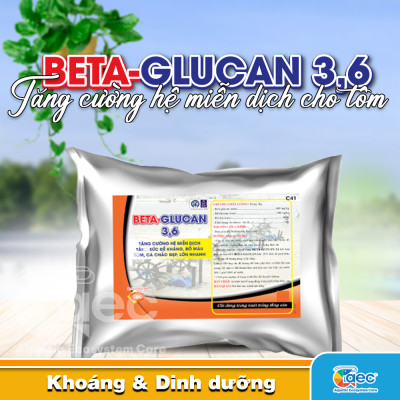 Beta Glucan 3.6 - Giúp tôm phát triển ổn định trong suốt vụ nuôi
