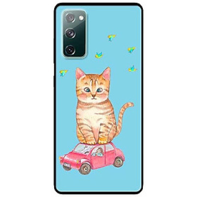 Ốp lưng dành cho Samsung A90 - Samsung S20 FE mẫu Chú Mèo Ngơ Ngác