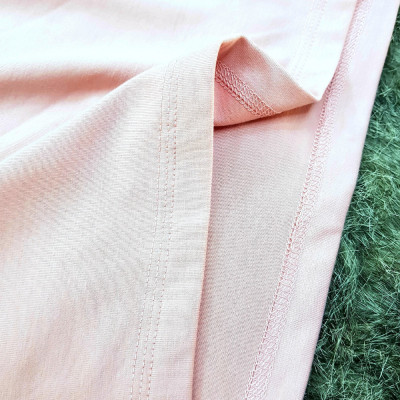 Áo thun nam nữ 80% Cotton Pink04