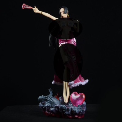 [Có LED] Mô Hình Boa Hancock Nữ Hoàng Hải Tặc 30CM - Mô hình One Piece Cao Cấp, Figure Mô Hình Anmie One Piece Luffy Vua