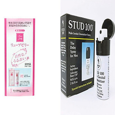 XỊT STUD 100 +Gel bôi trơn jex 